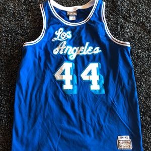 Vintage hardwood classics Jerry West Jersey